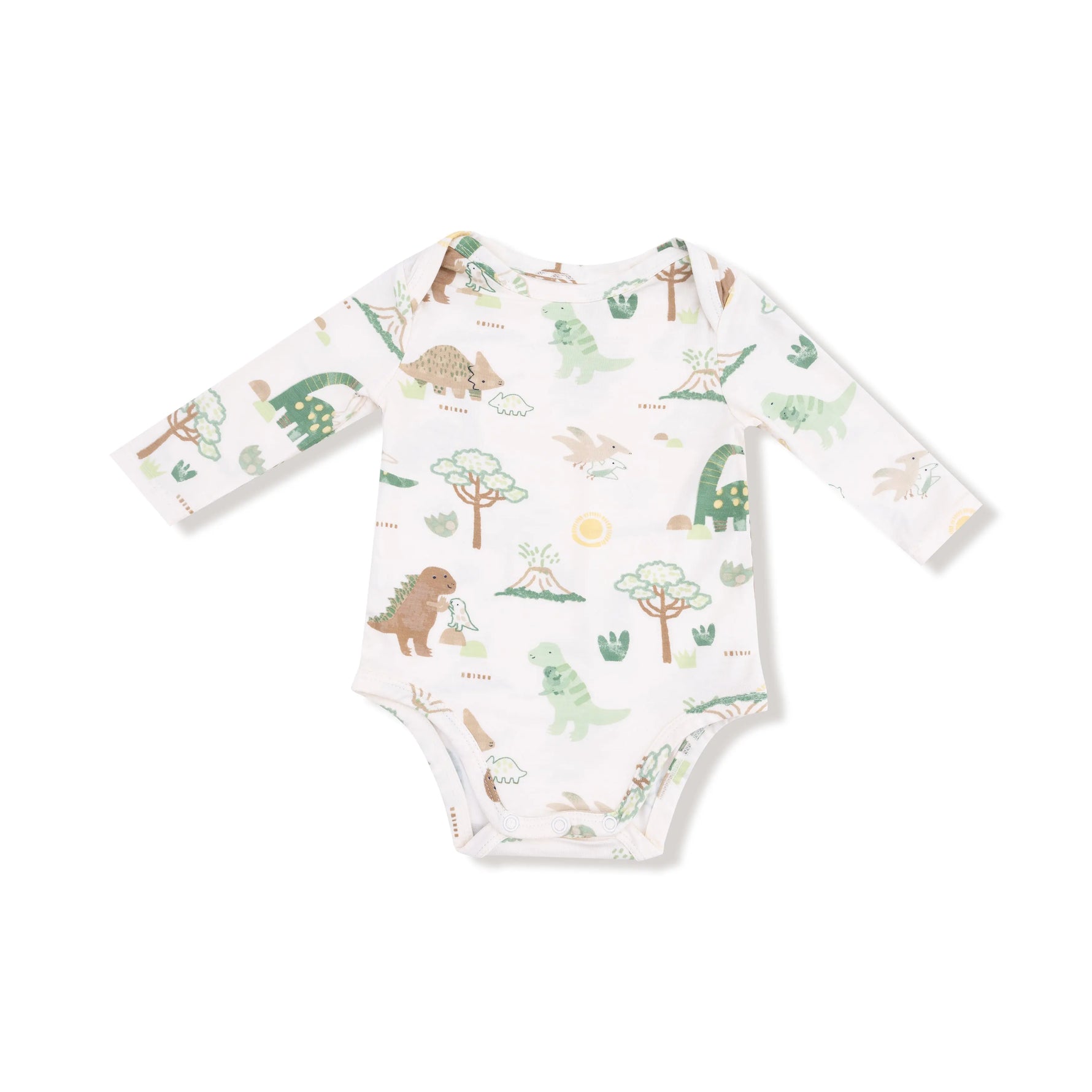 Angel Dear Angel Dear Lap Shoulder Bodysuit Long Sleeve Bamboo - Apparel & Accessories > Clothing > Baby & Toddler Clothing > Baby One-Pieces 147