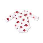 Angel Dear Angel Dear Lap Shoulder Bodysuit Long Sleeve Thermal Waffle - Apparel & Accessories > Clothing > Baby & Toddler Clothing > Baby One-Pieces 147