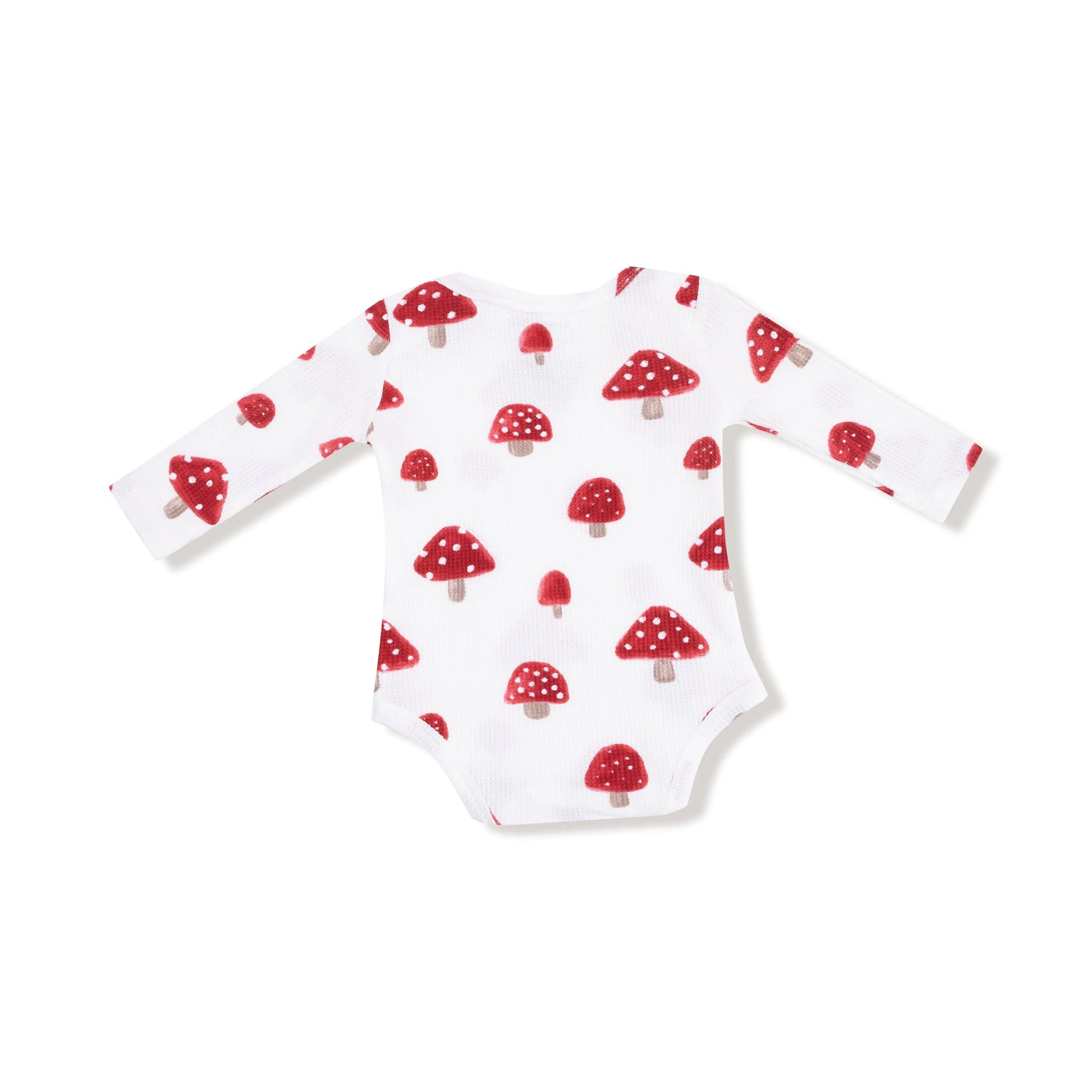 Angel Dear Angel Dear Lap Shoulder Bodysuit Long Sleeve Thermal Waffle - Apparel & Accessories > Clothing > Baby & Toddler Clothing > Baby One-Pieces 147