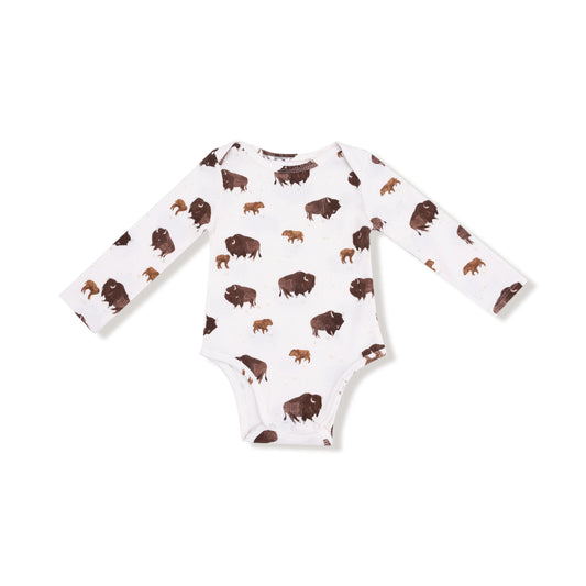 Angel Dear Lap Shoulder Bodysuit Long Sleeve Thermal Waffle Angel Dear Everetts Place: Online Boutique