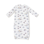 Angel Dear Angel Dear Lap Shoulder Gown Bamboo Viscose Sleepwear - Apparel & Accessories > Clothing > Baby & Toddler Clothing > Baby & Toddler Sleepwear 46