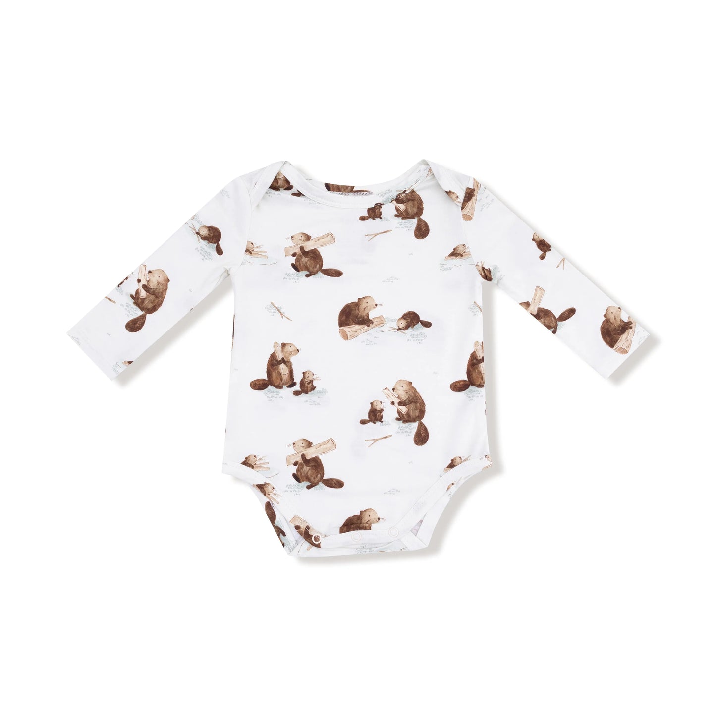 Angel Dear Lap Shoulder Long Sleeve Baby Bodysuit Bamboo Angel Dear Everetts Place: Online Boutique