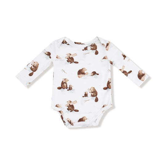 Angel Dear Lap Shoulder Long Sleeve Baby Bodysuit Bamboo Angel Dear Everetts Place: Online Boutique