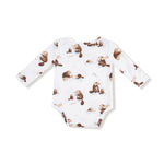 Angel Dear Angel Dear Lap Shoulder Long Sleeve Baby Bodysuit Bamboo - Apparel & Accessories > Clothing > Baby & Toddler Clothing > Baby One-Pieces 147