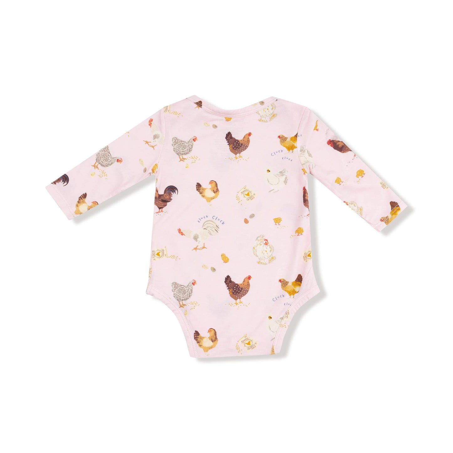 Angel Dear Lap Shoulder Long Sleeve Bamboo Bodysuit Angel Dear Everetts Place: Online Boutique