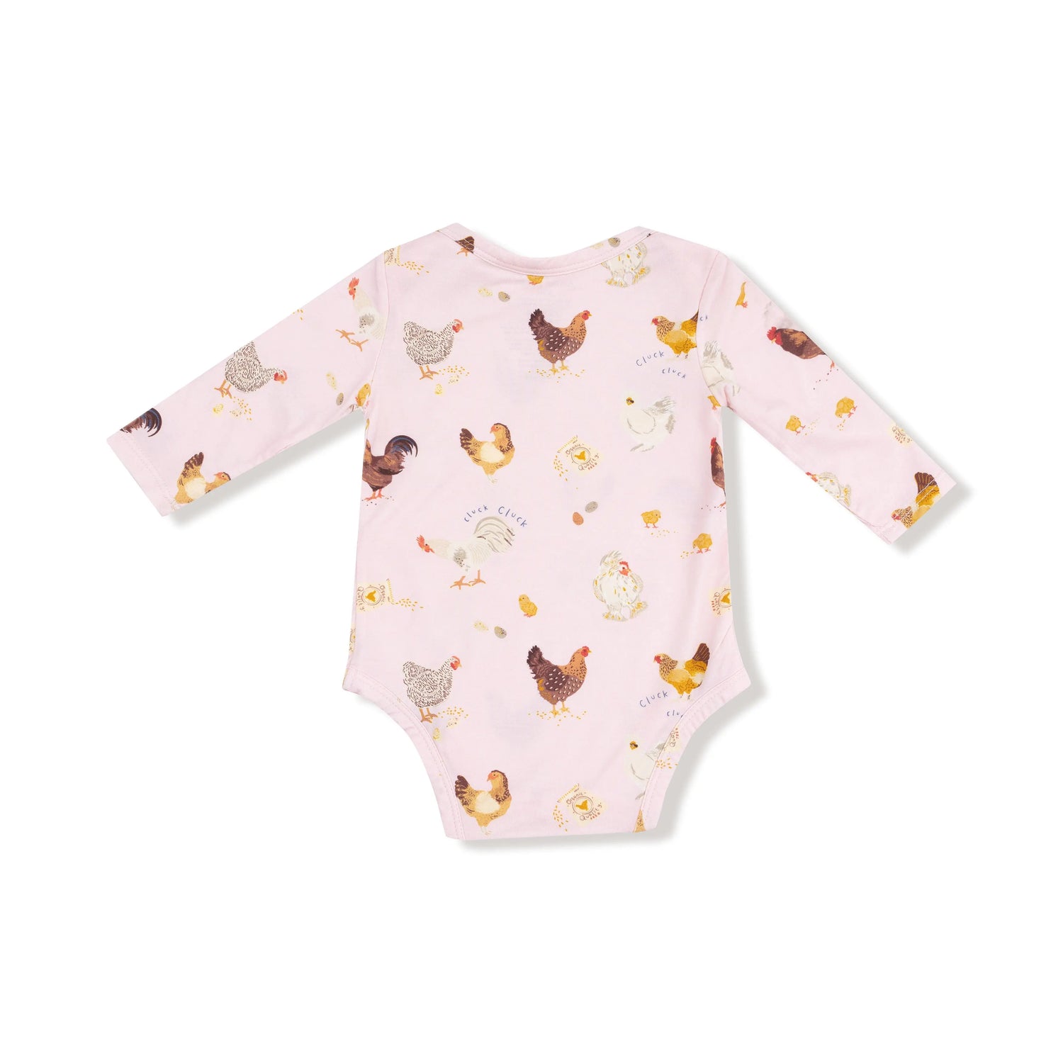 Angel Dear Angel Dear Lap Shoulder Long Sleeve Bamboo Bodysuit - Apparel & Accessories > Clothing > Baby & Toddler Clothing > Baby One-Pieces 147