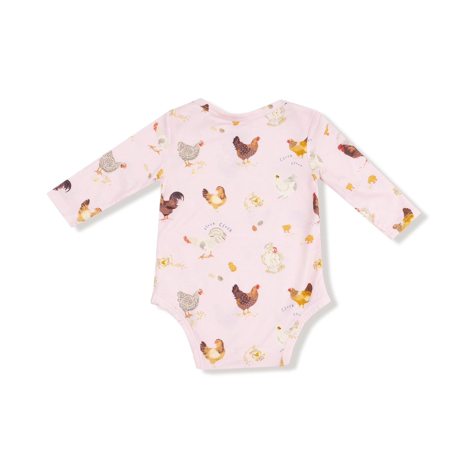 Angel Dear Lap Shoulder Long Sleeve Bamboo Bodysuit Angel Dear Everetts Place: Online Boutique