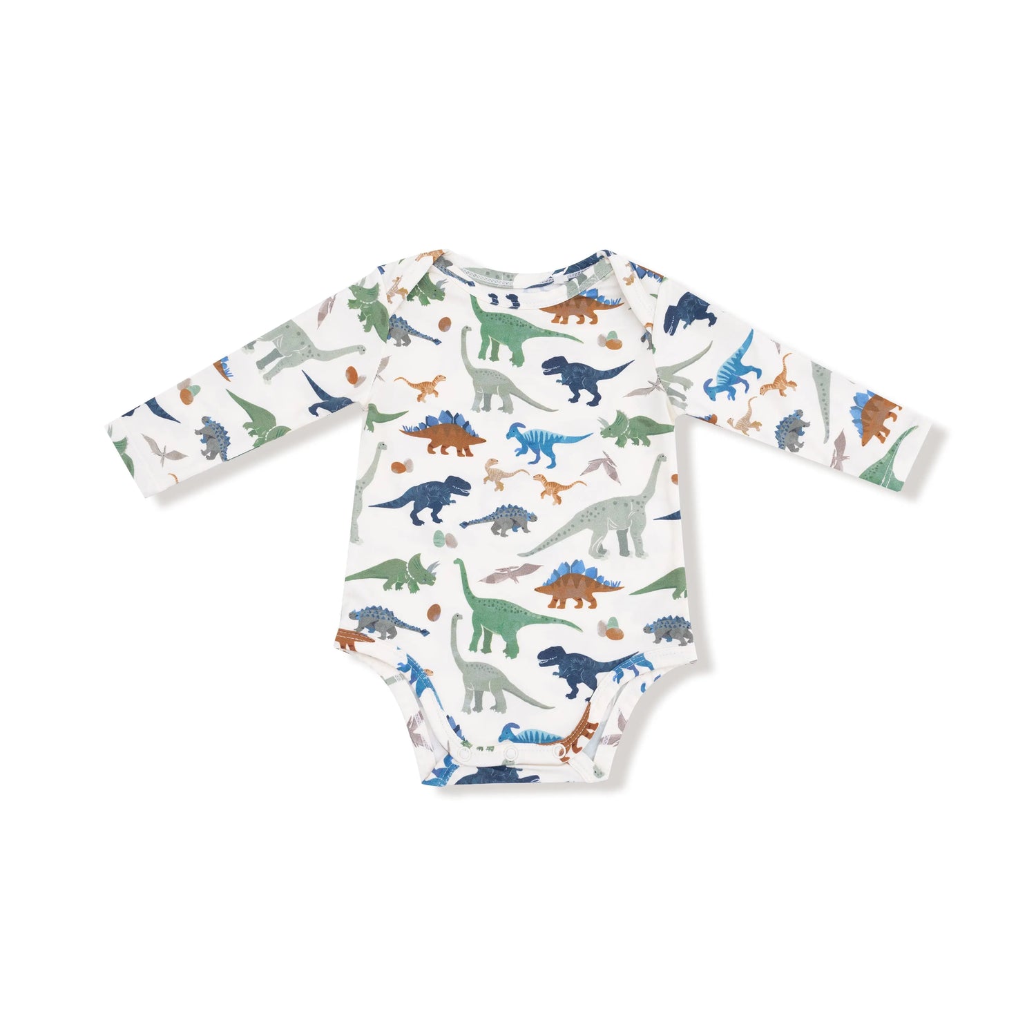 Angel Dear Angel Dear Lap Shoulder Long Sleeve Bamboo Bodysuit - Apparel & Accessories > Clothing > Baby & Toddler Clothing > Baby One-Pieces 147