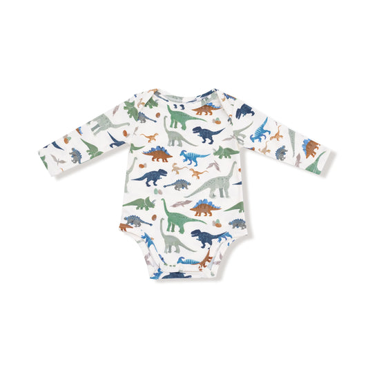 Angel Dear Lap Shoulder Long Sleeve Bamboo Bodysuit Angel Dear Everetts Place: Online Boutique