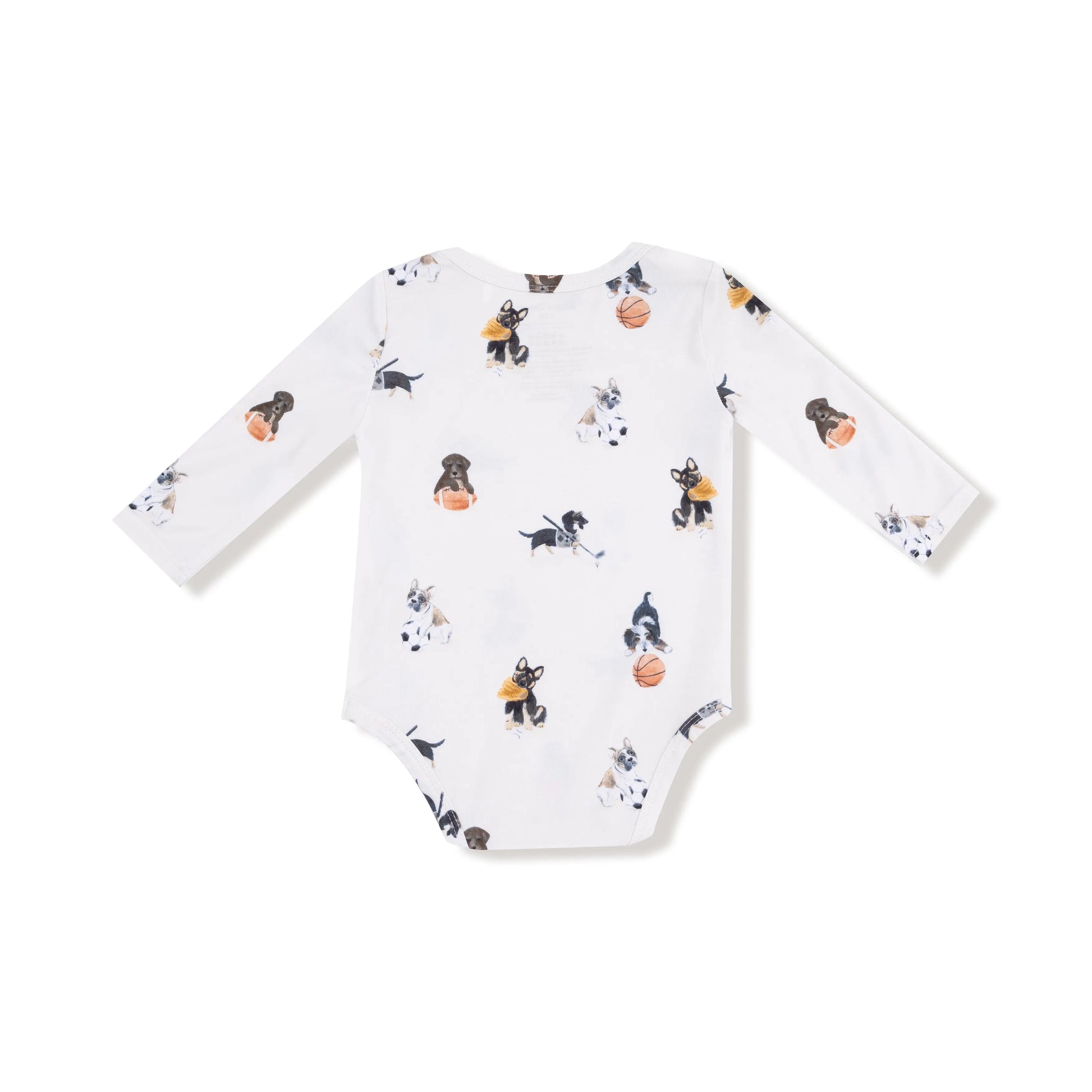 Angel Dear Lap Shoulder Long Sleeve Bamboo Bodysuit Angel Dear Everetts Place: Online Boutique