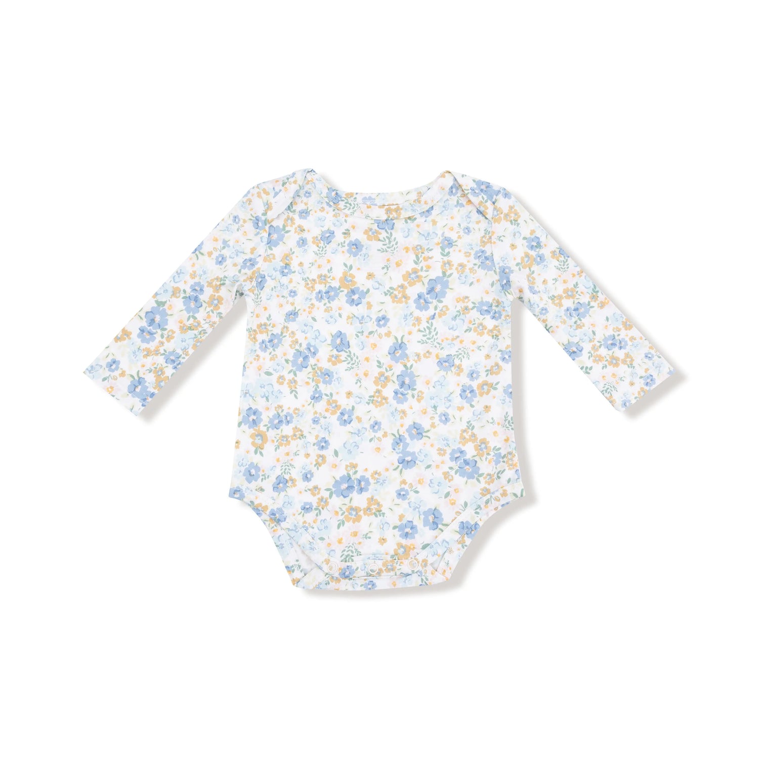 Angel Dear Angel Dear Lap Shoulder Long Sleeve Bamboo Viscose Bodysuit - Apparel & Accessories > Clothing > Baby & Toddler Clothing > Baby One-Pieces 147