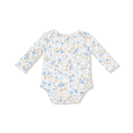 Angel Dear Lap Shoulder Long Sleeve Bamboo Viscose Bodysuit Angel Dear Everetts Place: Online Boutique