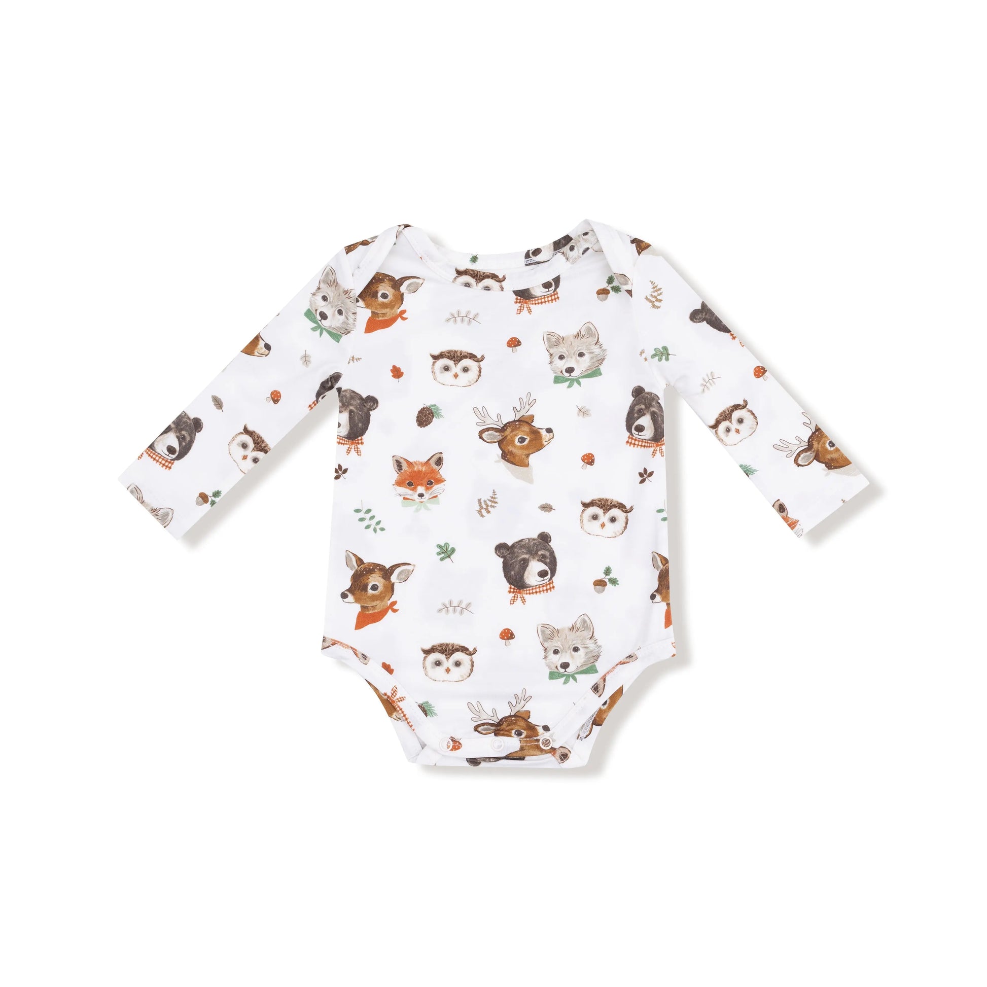 Angel Dear Lap Shoulder Long Sleeve Bodysuit For Babies Angel Dear Everetts Place: Online Boutique