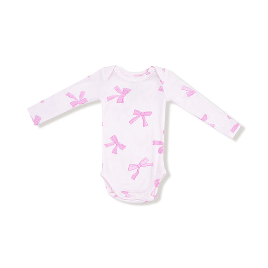 Angel Dear Lap Shoulder Long Sleeve Ribbed Bodysuit Angel Dear Everetts Place: Online Boutique