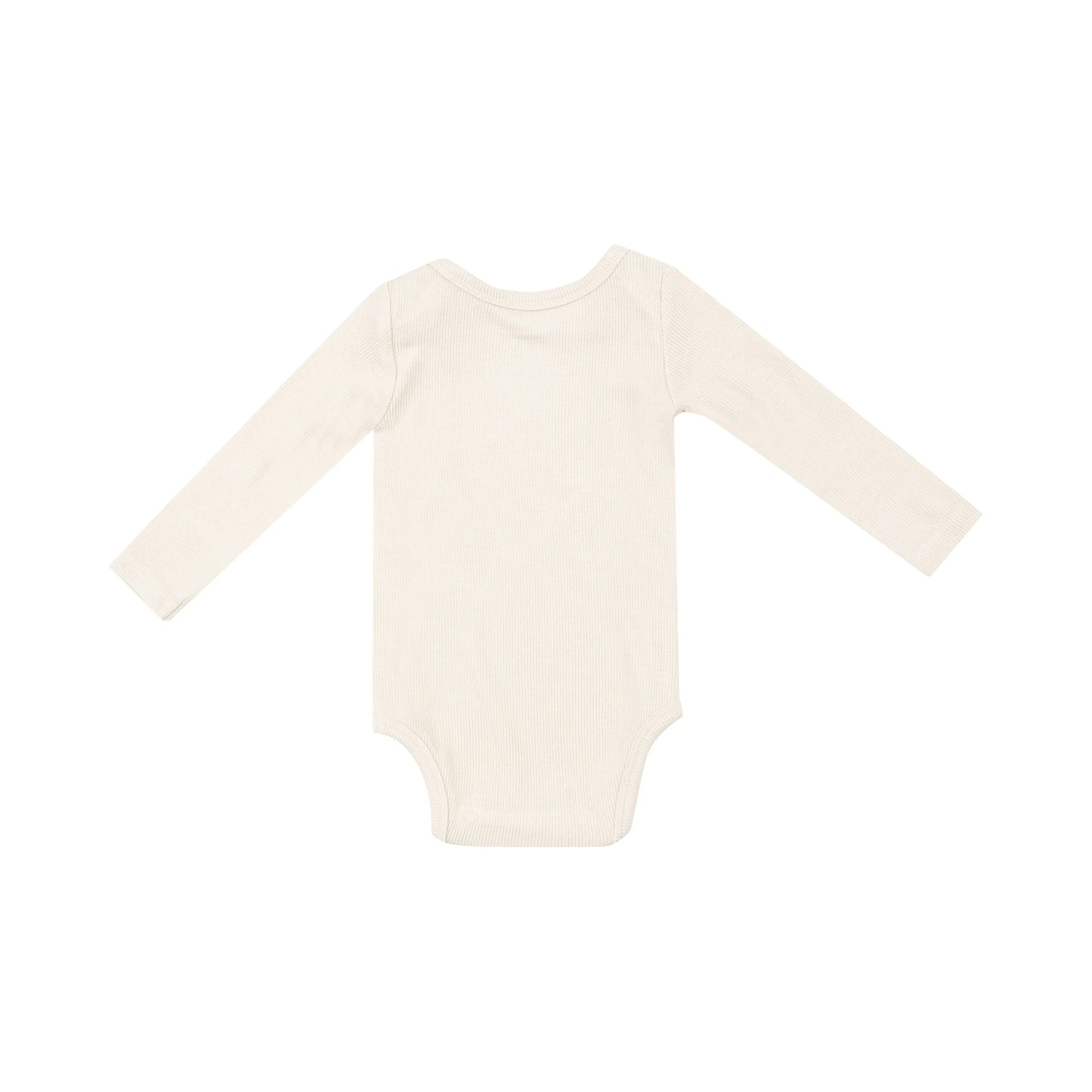 Angel Dear Lap Shoulder Long Sleeve Ribbed Bodysuit Angel Dear Everetts Place: Online Boutique