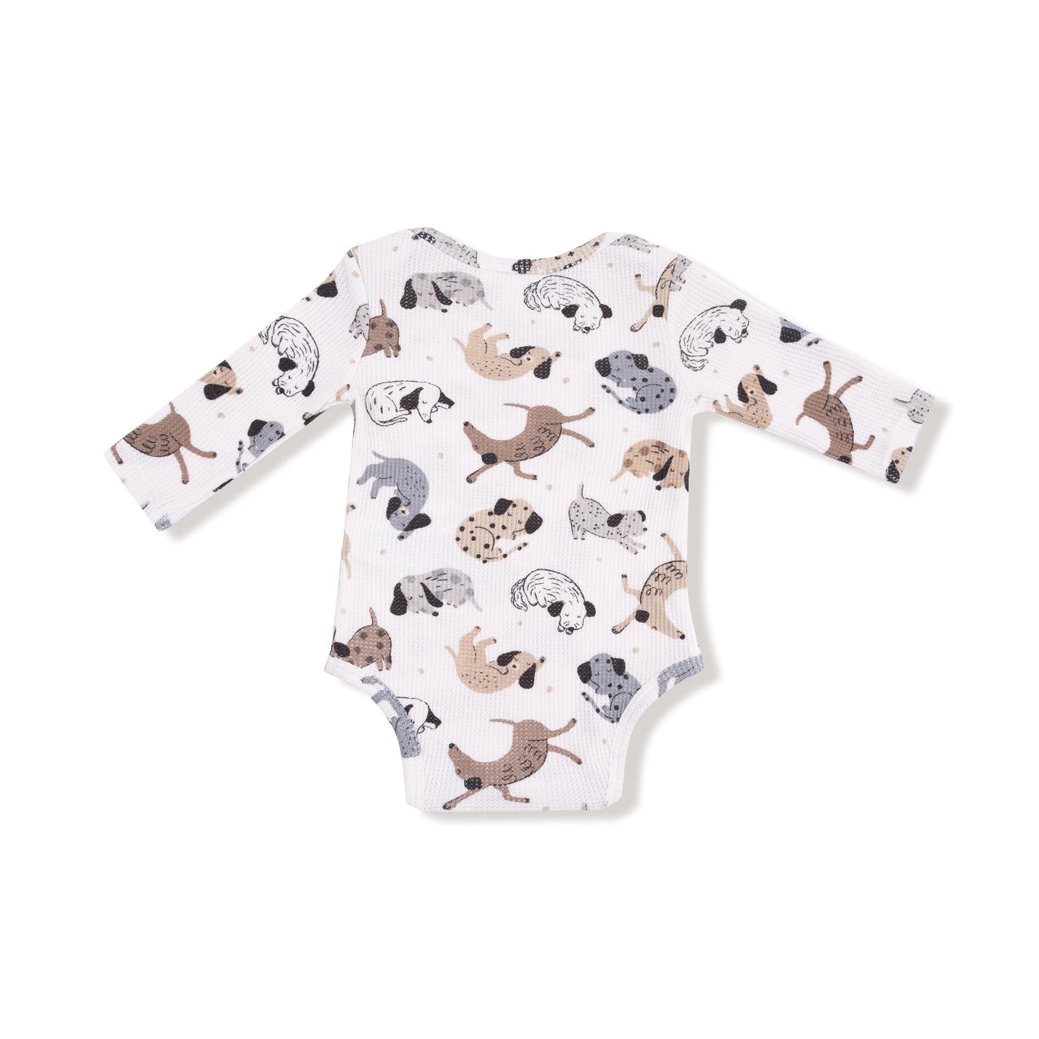 Angel Dear Angel Dear Lap Shoulder Long Sleeve Waffle Bodysuit Baby - Apparel & Accessories > Clothing > Baby & Toddler Clothing > Baby One-Pieces 147