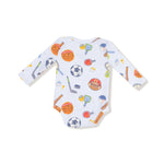 Angel Dear Angel Dear Lap Shoulder Organic Cotton Long Sleeve Bodysuit - Apparel & Accessories > Clothing > Baby & Toddler Clothing > Baby One-Pieces 147