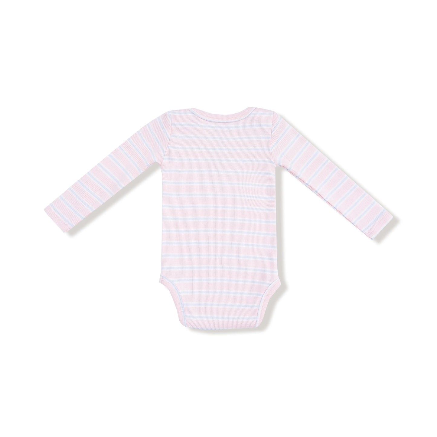 Angel Dear Lap Shoulder Ribbed Modal Long Sleeve Bodysuit Angel Dear Everetts Place: Online Boutique
