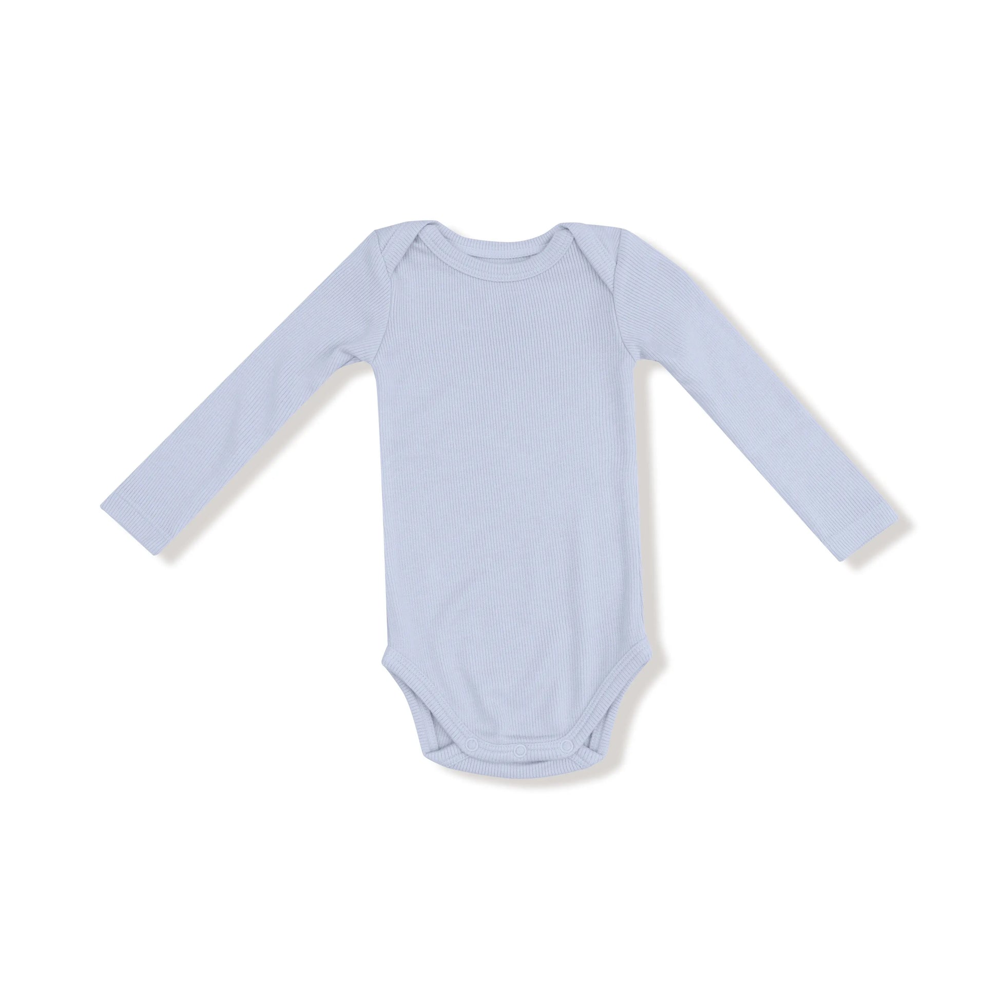 Angel Dear Lap Shoulder Ribbed Modal Long Sleeve Bodysuit Angel Dear Everetts Place: Online Boutique