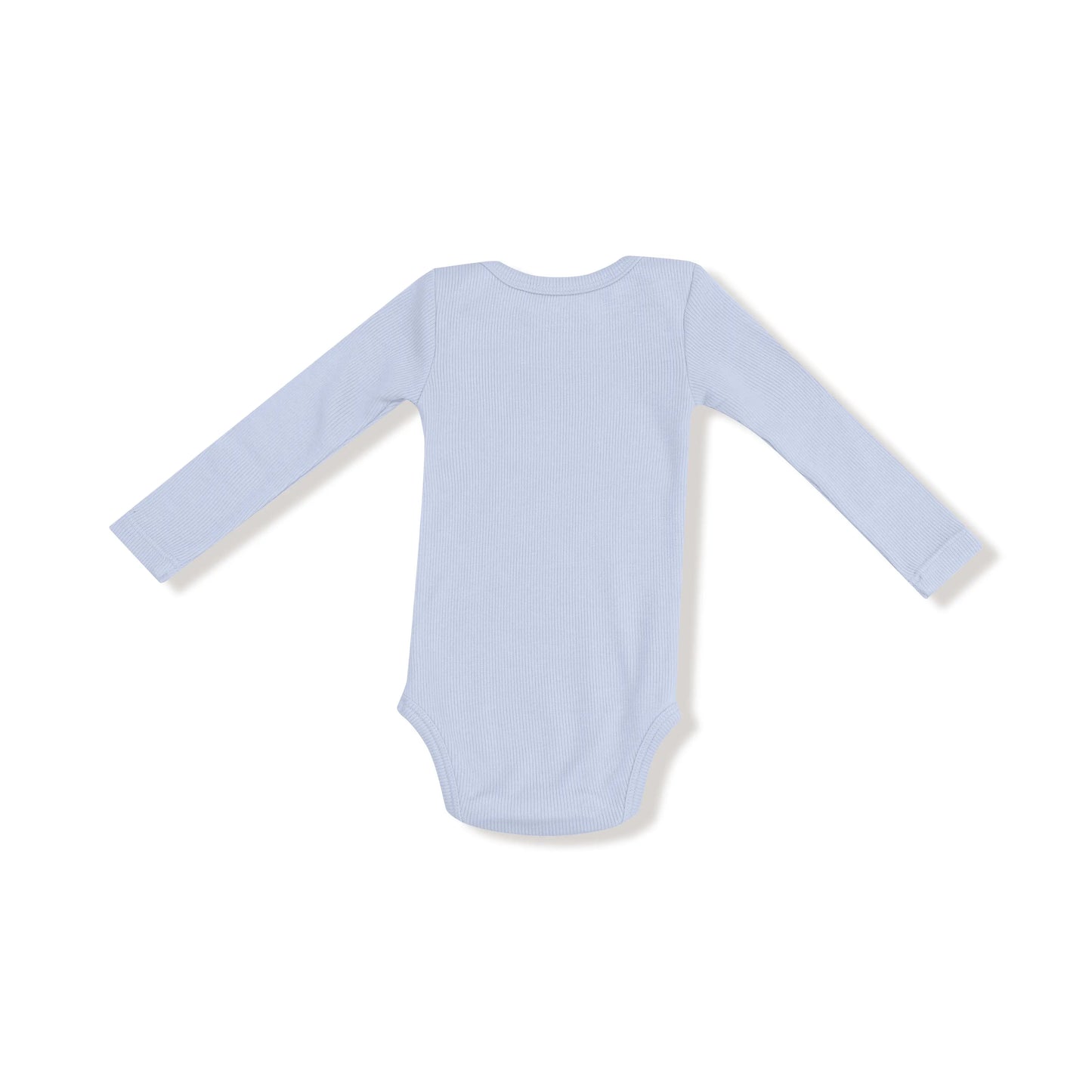 Angel Dear Lap Shoulder Ribbed Modal Long Sleeve Bodysuit Angel Dear Everetts Place: Online Boutique