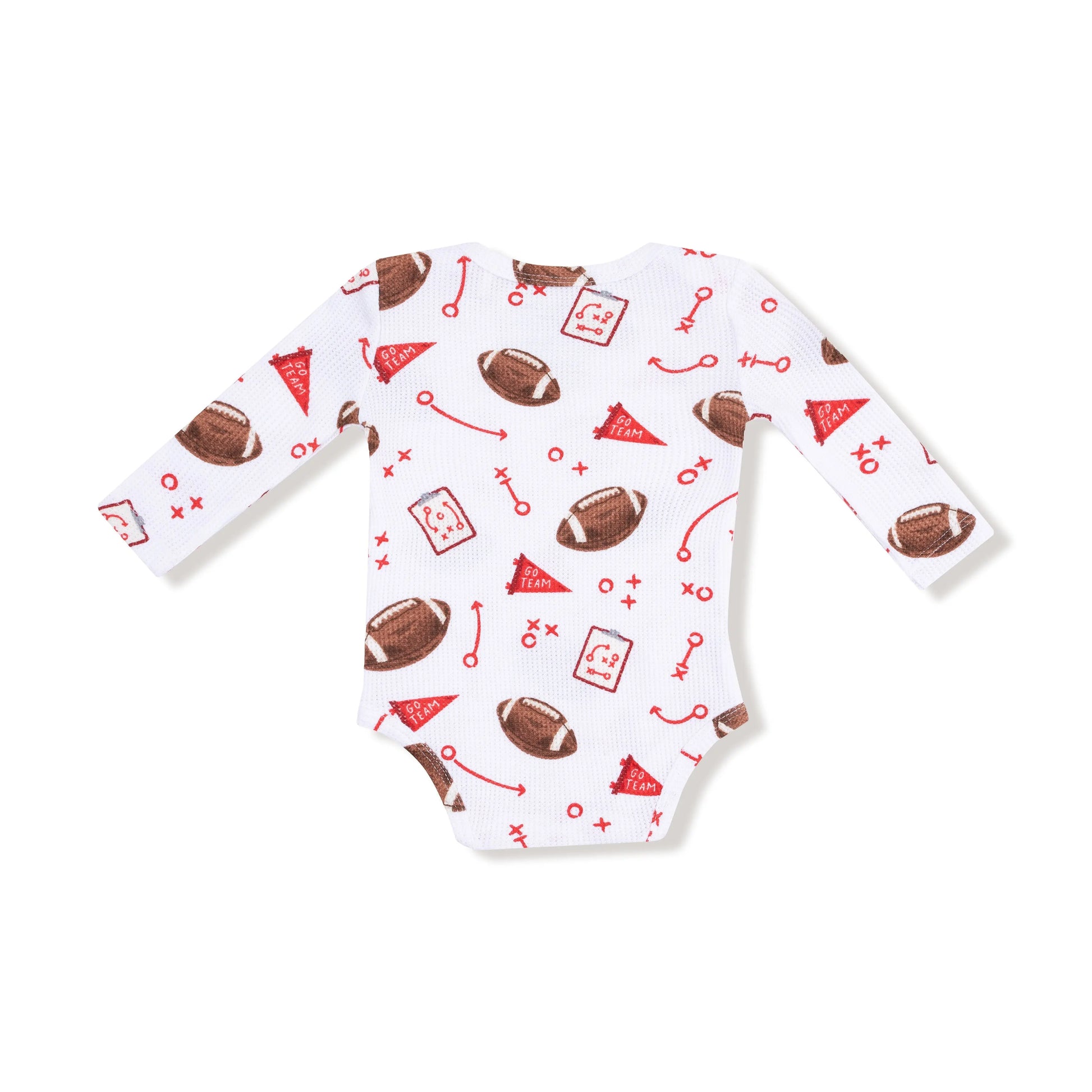 Angel Dear Lap Shoulder Thermal Long Sleeve Bodysuit Baby Angel Dear Everetts Place: Online Boutique