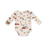 Angel Dear Angel Dear Lap Shoulder Thermal Waffle Long Sleeve Bodysuit - Apparel & Accessories > Clothing > Baby & Toddler Clothing > Baby One-Pieces 147