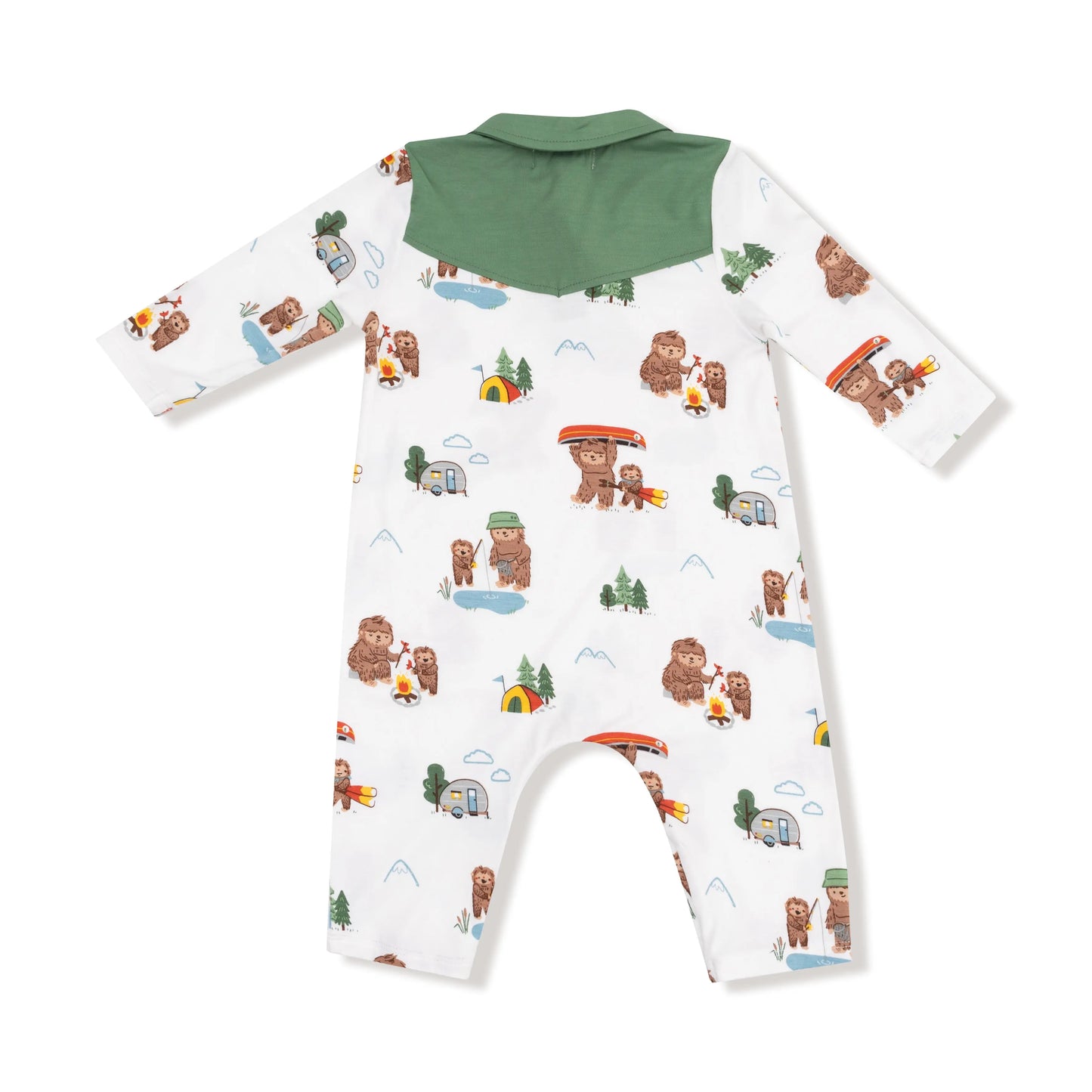 Angel Dear Long Sleeve Cowboy Romper For Babies Silky Soft Angel Dear Everetts Place: Online Boutique