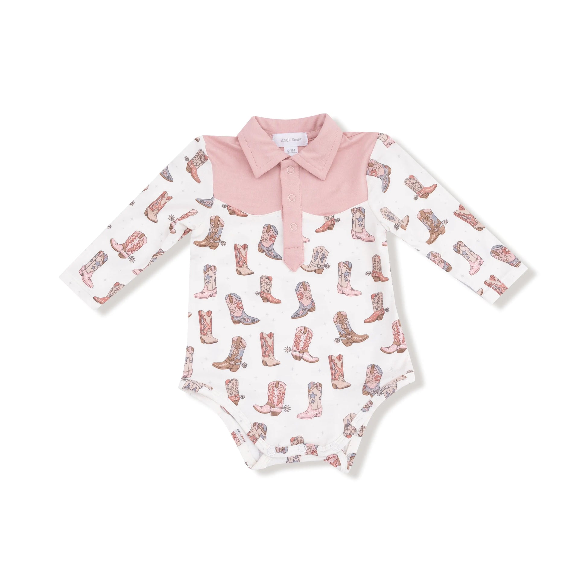 Angel Dear Long Sleeve Cowgirl Bodysuit For Babies Angel Dear Everetts Place: Online Boutique