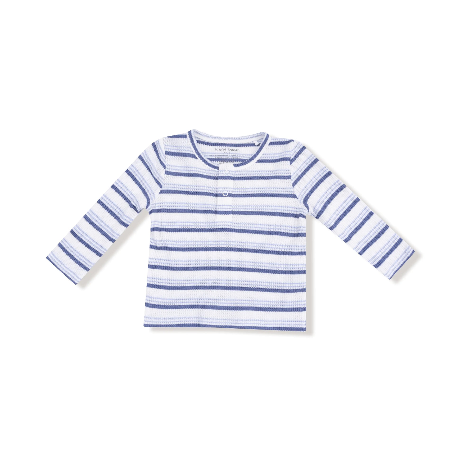 Angel Dear Long Sleeve Henley Cozy Layering Top for Kids Angel Dear Everetts Place: Online Boutique