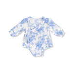 Angel Dear Angel Dear Long Sleeve Kimono Bodysuit With Ruffle Cuffs - Apparel & Accessories > Clothing > Baby & Toddler Clothing > Baby One-Pieces 901