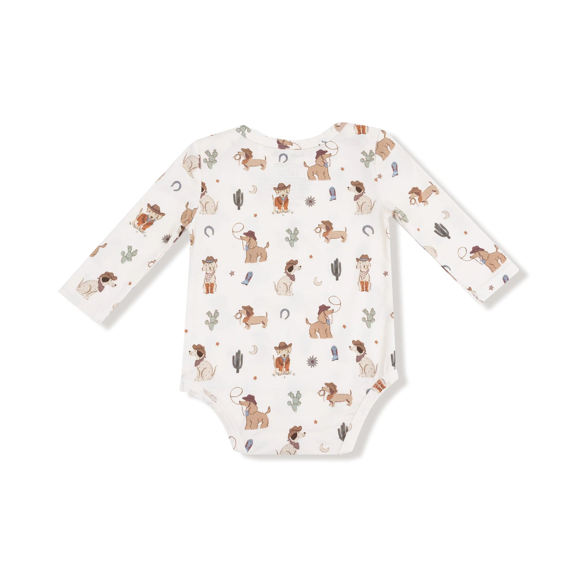 Angel Dear Long Sleeve Lap Shoulder Baby Bodysuit Bamboo Angel Dear Everetts Place: Online Boutique