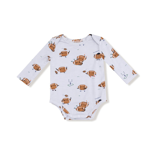 Angel Dear Long Sleeve Lap Shoulder Bamboo Bodysuit Angel Dear Everetts Place: Online Boutique