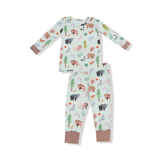 Angel Dear Long Sleeve Loungewear Set Cozy Nightwear Angel Dear Everetts Place: Online Boutique