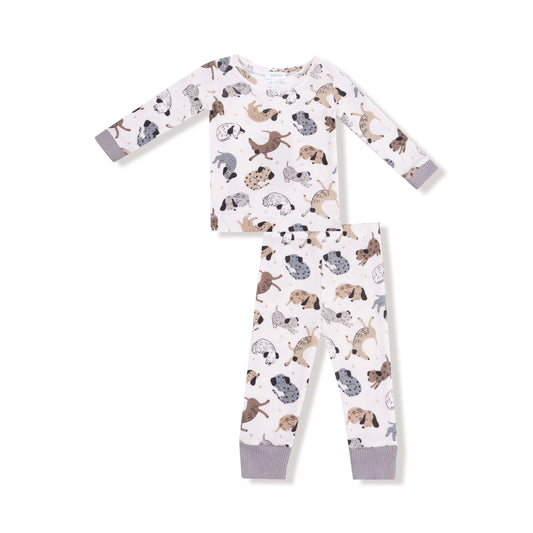 Angel Dear Long Sleeve Loungewear Set Cozy Nightwear Angel Dear Everetts Place: Online Boutique