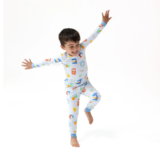 Angel Dear Long Sleeve Loungewear Set Cozy Nightwear Angel Dear Everetts Place: Online Boutique