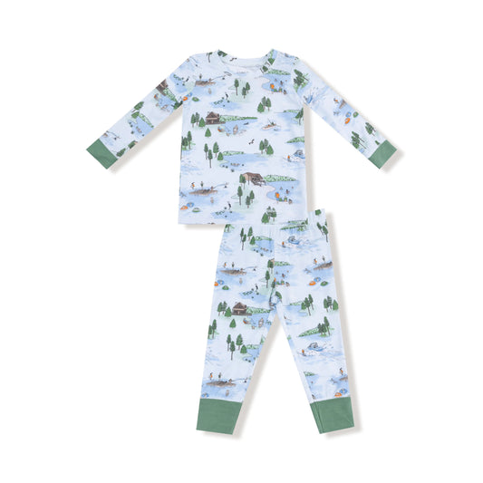 Angel Dear Long Sleeve Loungewear Set Cozy PJs For Cuddles Angel Dear Everetts Place: Online Boutique