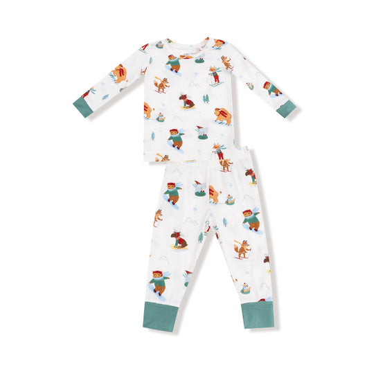Angel Dear Long Sleeve Loungewear Set Cozy Pajamas Angel Dear Everetts Place: Online Boutique