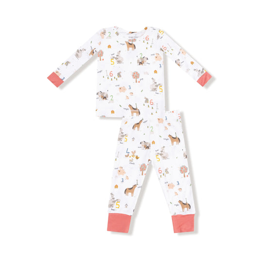 Angel Dear Long Sleeve Loungewear Set Cozy Two Piece Angel Dear Everetts Place: Online Boutique