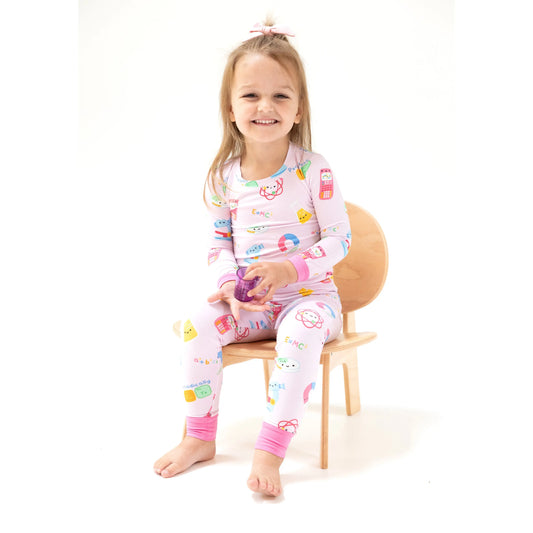 Angel Dear Long Sleeve Loungewear Set Cozy Two Piece Angel Dear Everetts Place: Online Boutique