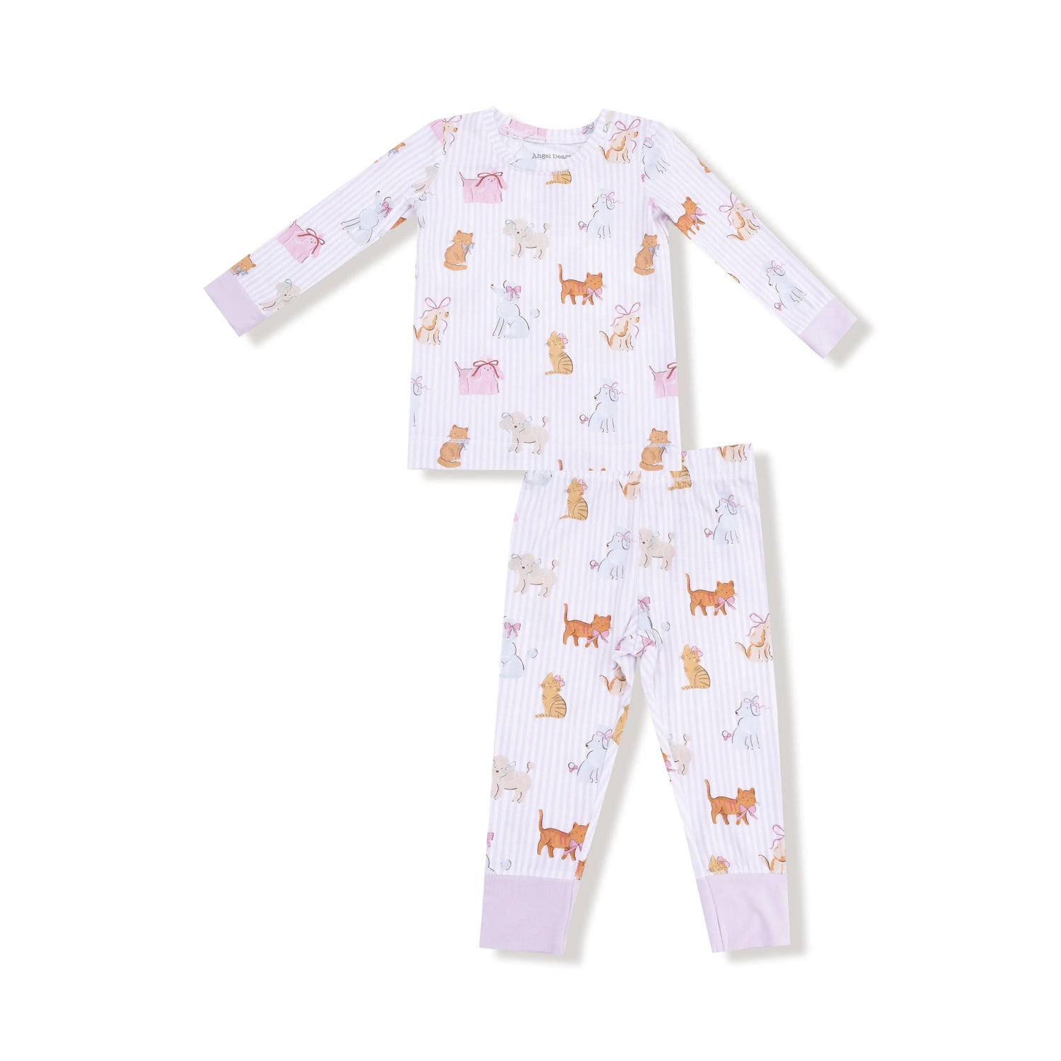 Angel Dear Angel Dear Long Sleeve Loungewear Set For Cozy Nights - Apparel & Accessories > Clothing > Baby & Toddler Clothing > Baby & Toddler Sleepwear 171