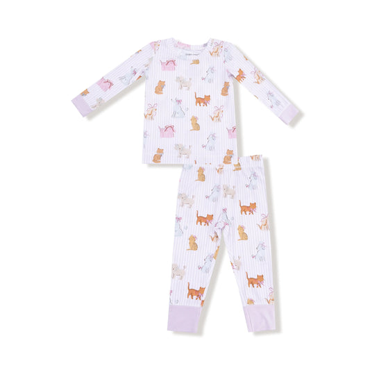 Angel Dear Long Sleeve Loungewear Set For Cozy Nights Angel Dear Everetts Place: Online Boutique