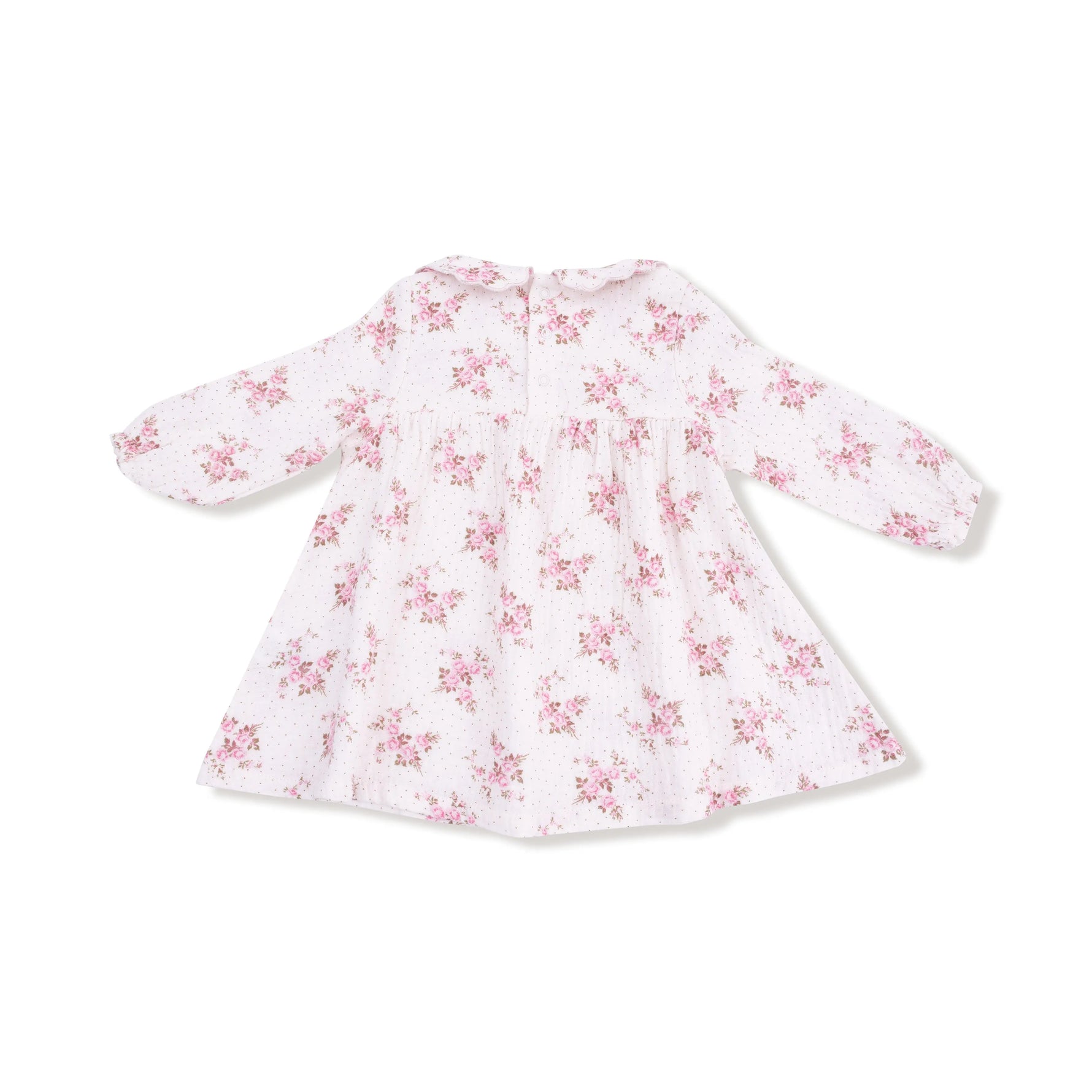 Angel Dear Angel Dear Long Sleeve Petal Collar Dress And Leggings Set - Apparel & Accessories > Clothing > Baby & Toddler Clothing > Baby & Toddler Dresses 907