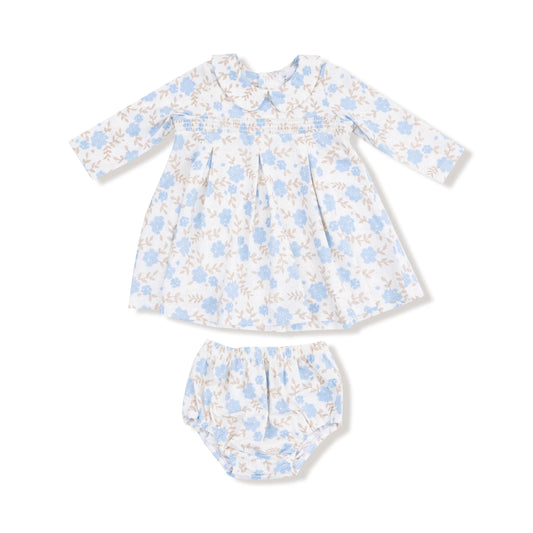 Angel Dear Long Sleeve Peter Pan Collar Dress And Bloomer Angel Dear Everetts Place: Online Boutique