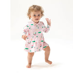 Angel Dear Angel Dear Long Sleeve Polo Bodysuit Dress For Girls - Apparel & Accessories > Clothing > Baby & Toddler Clothing > Baby & Toddler Dresses 620