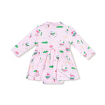 Angel Dear Angel Dear Long Sleeve Polo Bodysuit Dress For Girls - Apparel & Accessories > Clothing > Baby & Toddler Clothing > Baby & Toddler Dresses 620