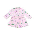 Angel Dear Angel Dear Long Sleeve Polo Bodysuit Dress For Toddlers - Apparel & Accessories > Clothing > Baby & Toddler Clothing > Baby & Toddler Dresses 620