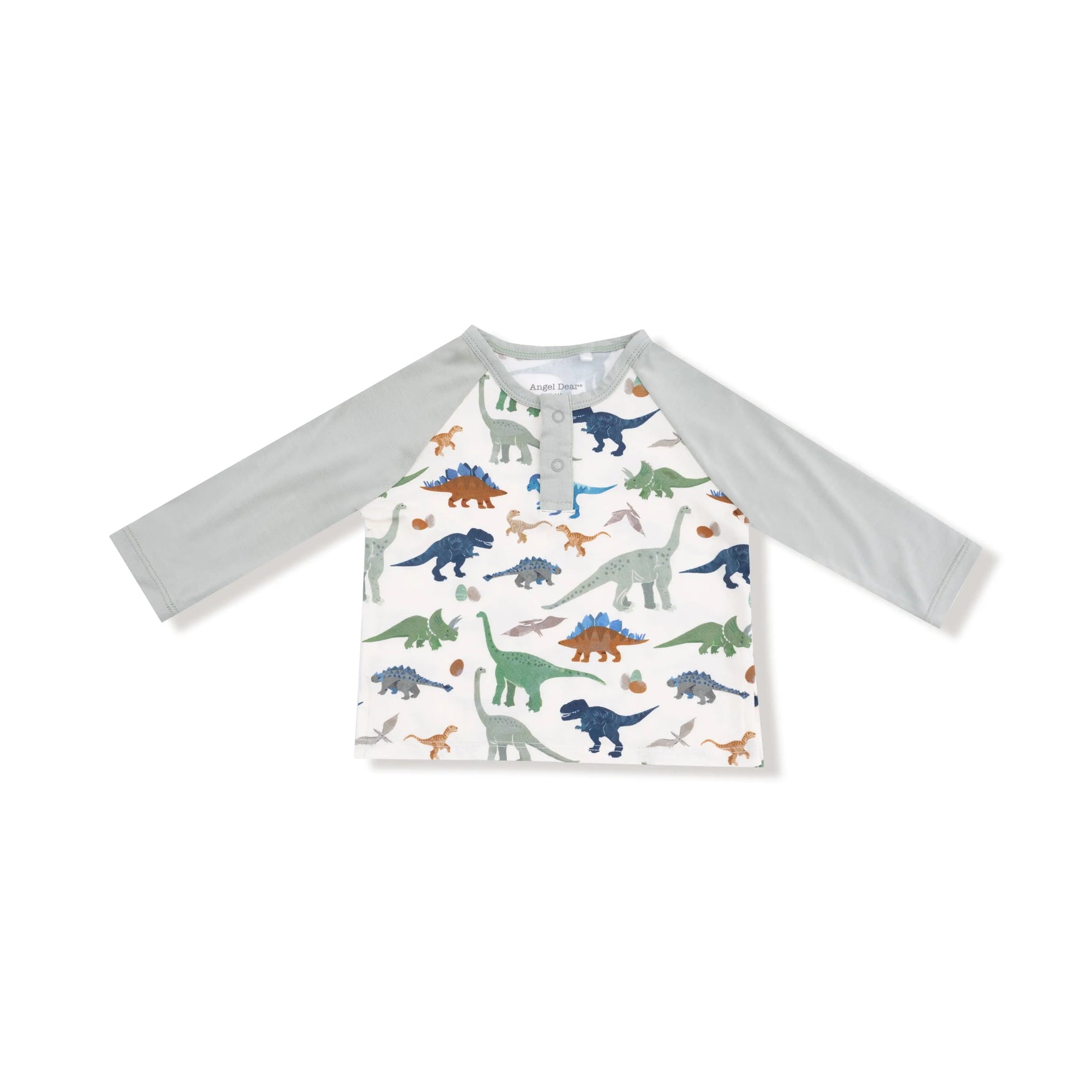 Angel Dear Angel Dear Long Sleeve Raglan Henley And Jogger Set - Apparel & Accessories > Clothing > Baby & Toddler Clothing > Baby & Toddler Tops 663