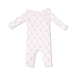 Angel Dear Angel Dear Long Sleeve Ruffle Romper Soft Waffle Knit - Apparel & Accessories > Clothing > Baby & Toddler Clothing > Baby One-Pieces 415
