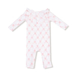Angel Dear Angel Dear Long Sleeve Ruffle Romper Soft Waffle Knit - Apparel & Accessories > Clothing > Baby & Toddler Clothing > Baby One-Pieces 415
