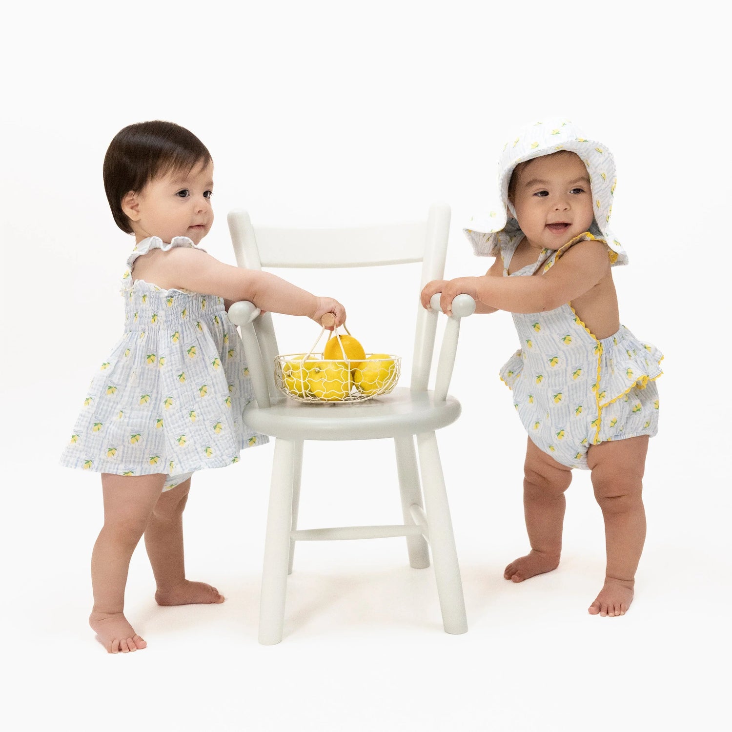 Lovely Lemons - Smocked Top with Bloomer Angel Dear 